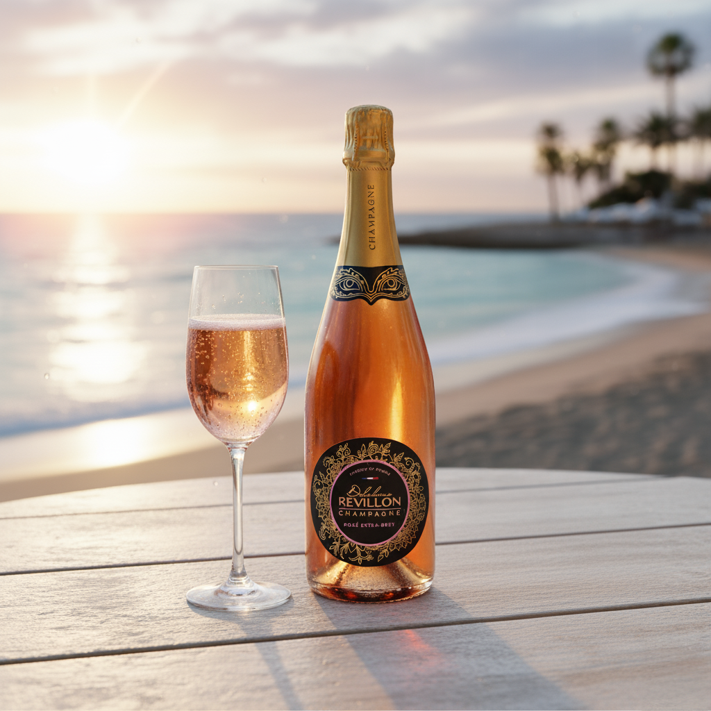 Champagne Extra Brut Rosé - Champagne Delphine REVILLON